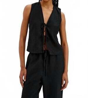 NEW RAILS oregon top in black